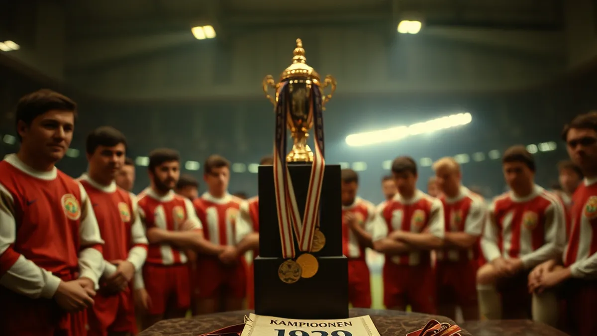 De Onvergetelijke KAMPIOENEN VAN 1929: Antwerp's Eerste Titel
